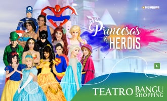 Imagem do evento Turminha do Teatro - Princesas e Heróis