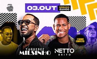Imagem do evento Toque Dez e Netto Brito