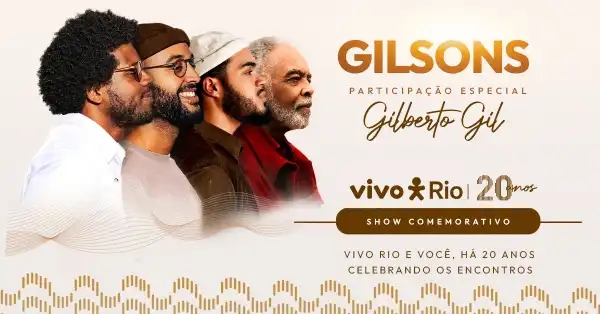 Imagem do evento Gilsons Convida Gilberto Gil
