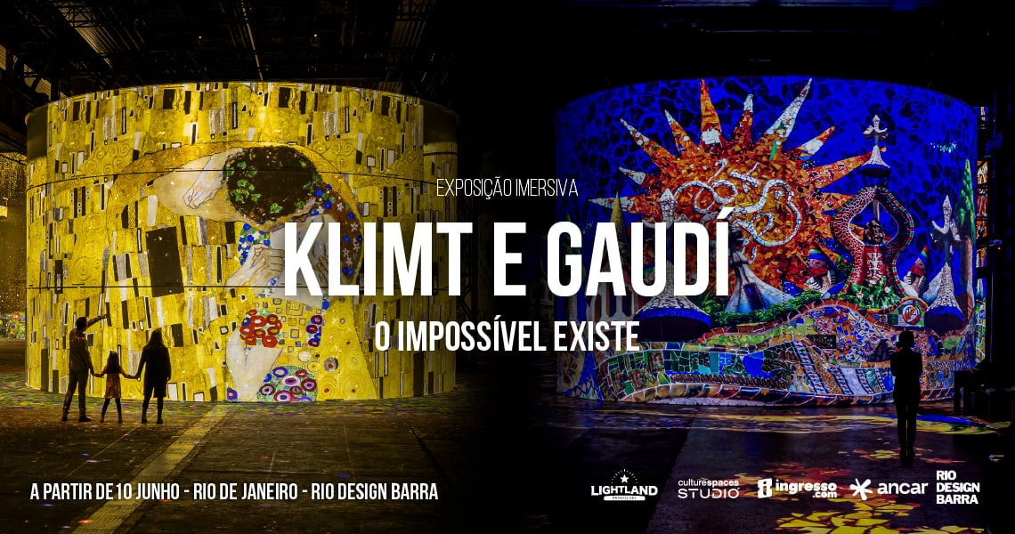 Imagem do evento Klimt e Gaudí, O Impossível Existe - Rio De Janeiro