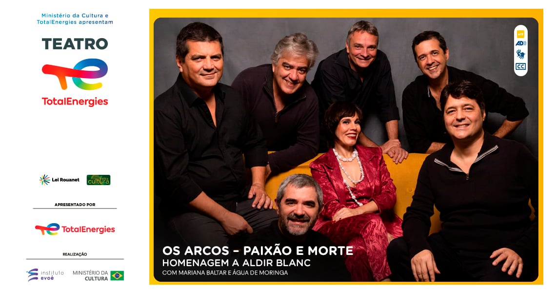 Image for Os Arcos - Paixão E Morte - Homenagem A Aldir Blanc Com Mariana Baltar E Água De Moringa