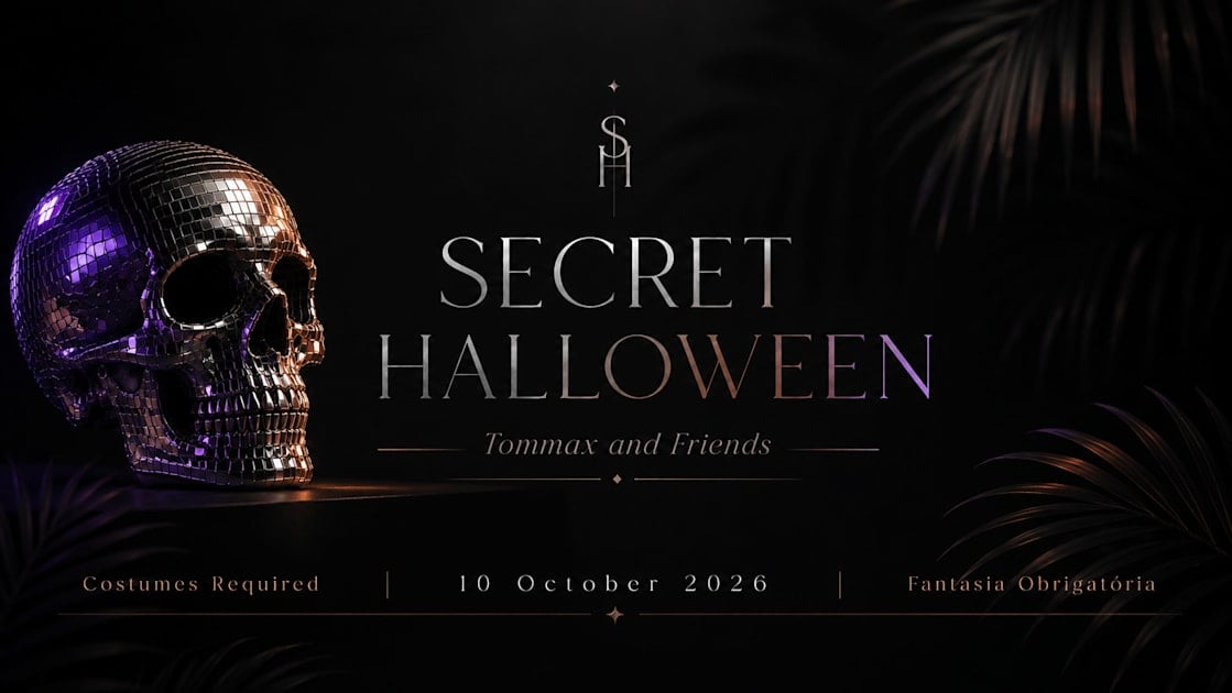 Imagem do evento Secret Halloween 2026 | Tommax & Friends