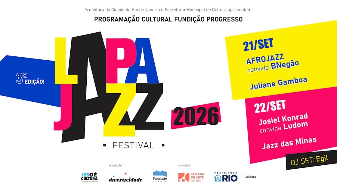 Imagem do evento Festival Lapa Jazz 2026 - 21/09