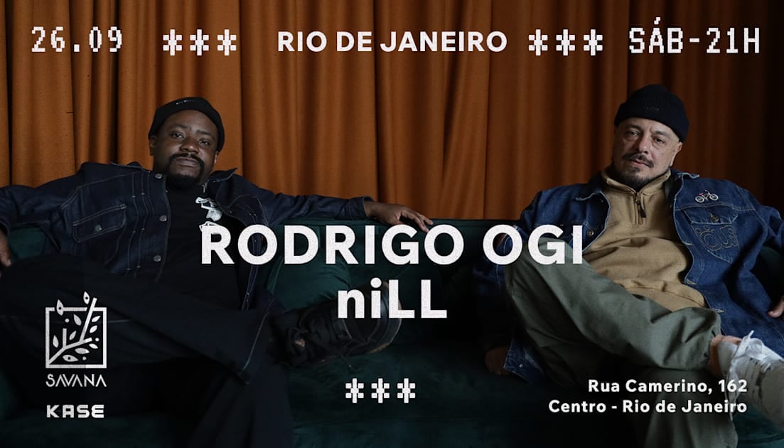 Imagem do evento Rodrigo Ogi E Nill - Manual Para Não Desaparecer