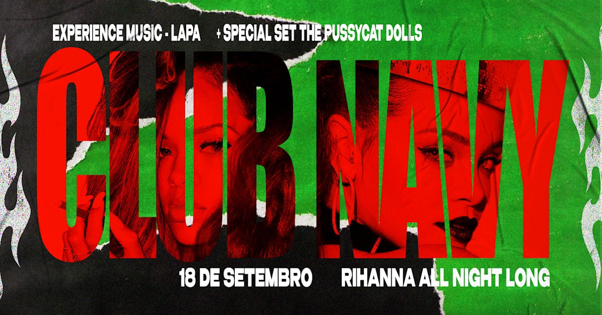 Imagem do evento Club Navy + Set Especial The Pussycat Dolls | 18 De Setembro